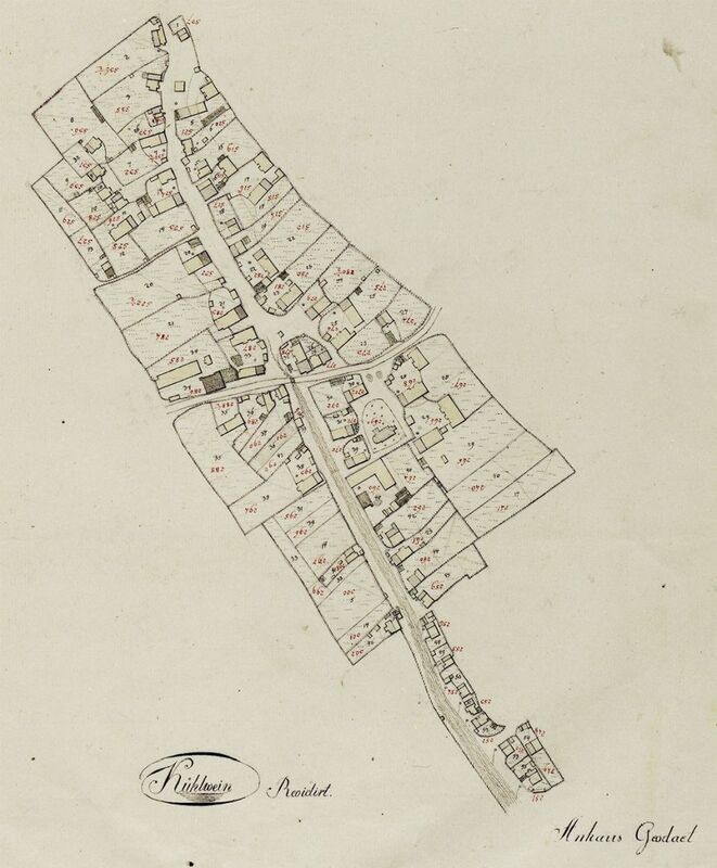 Flurkarte von 1809, Aschheim bei München. Bildquelle: Bayerisches Landesamt für Digitalisierung, Breitband und Vermessung