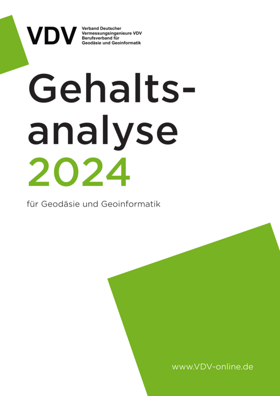 Cover der Gehaltsanalyse. (c) VDV.