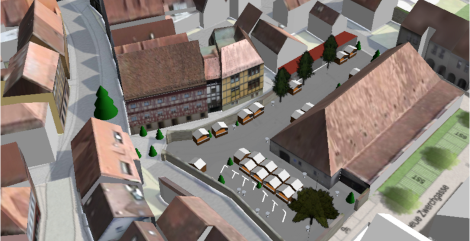 Smart Villages - mein Marktplatz. Bild © Landesamt für Geoinformation und Landentwicklung Baden-Württemberg (LGL)